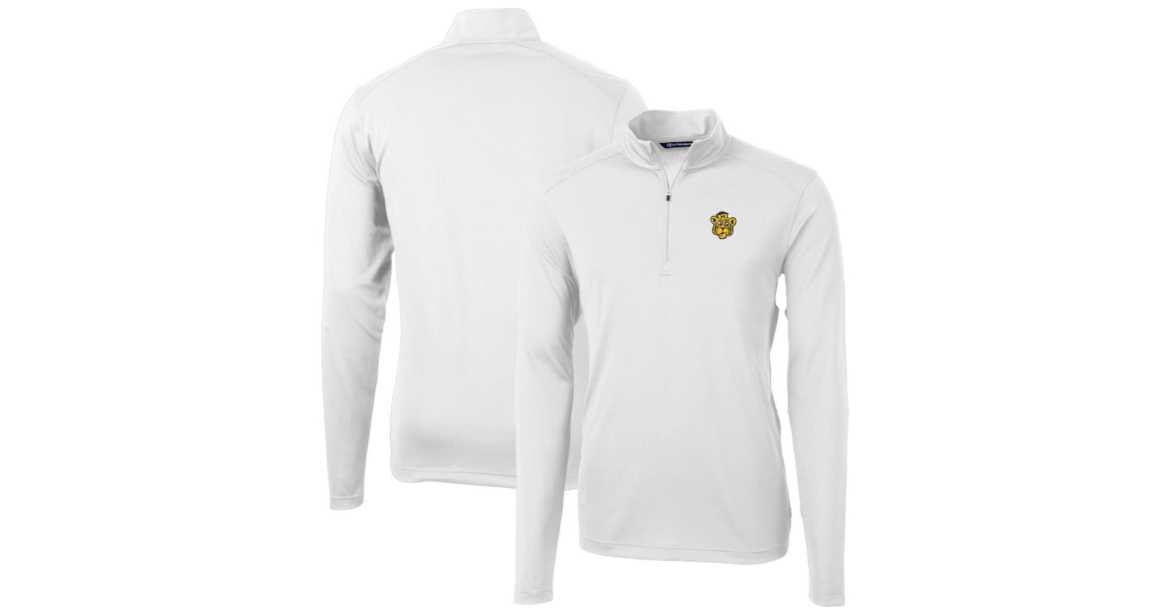 NCAA Missouri Tigers Virtue Eco Pique Recycled Quarter-Zip Pullover Top