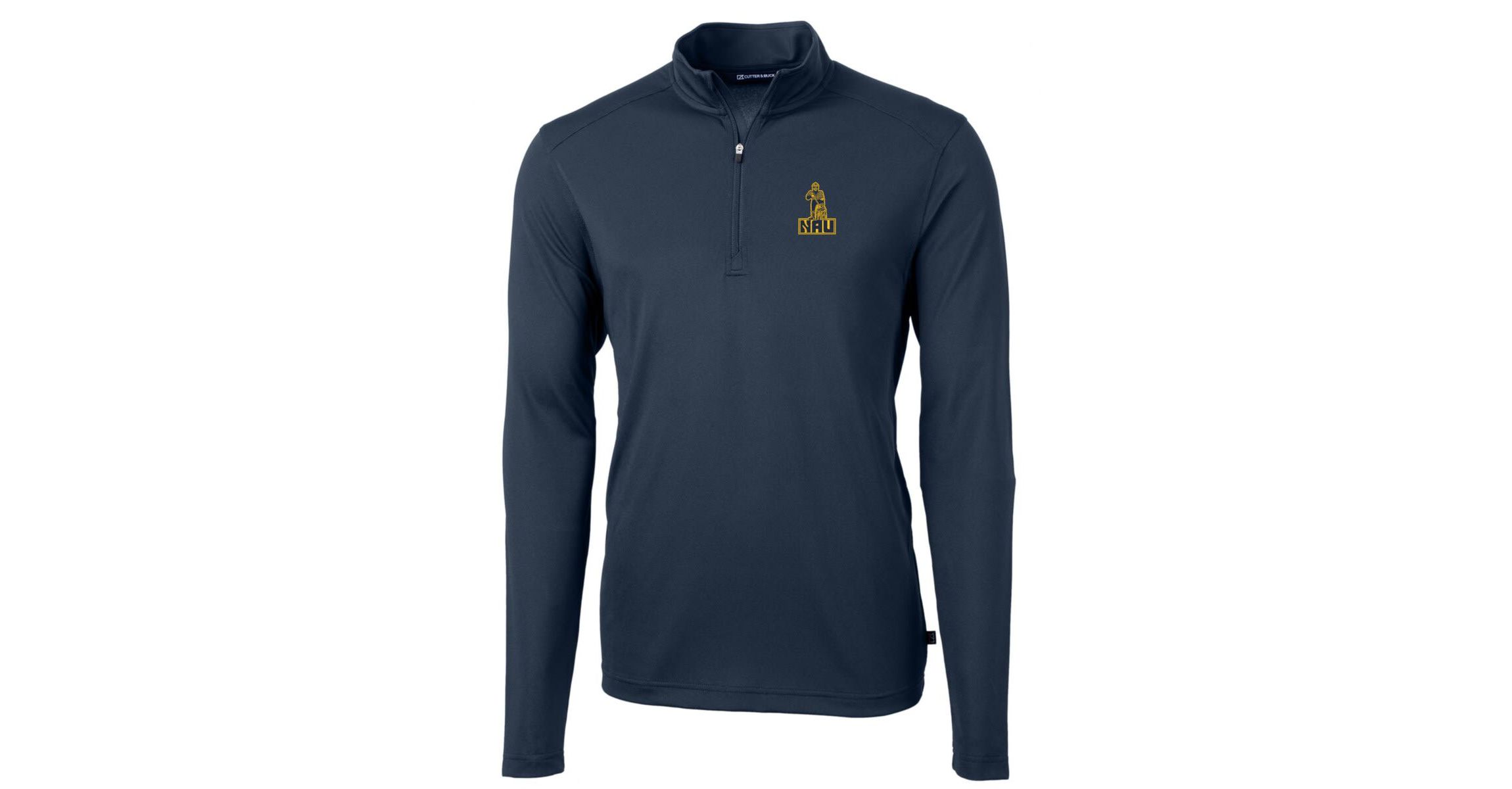 NCAA Northern Arizona Lumberjacks Virtue Eco Pique Recycled Quarter-Zip Pullover Top