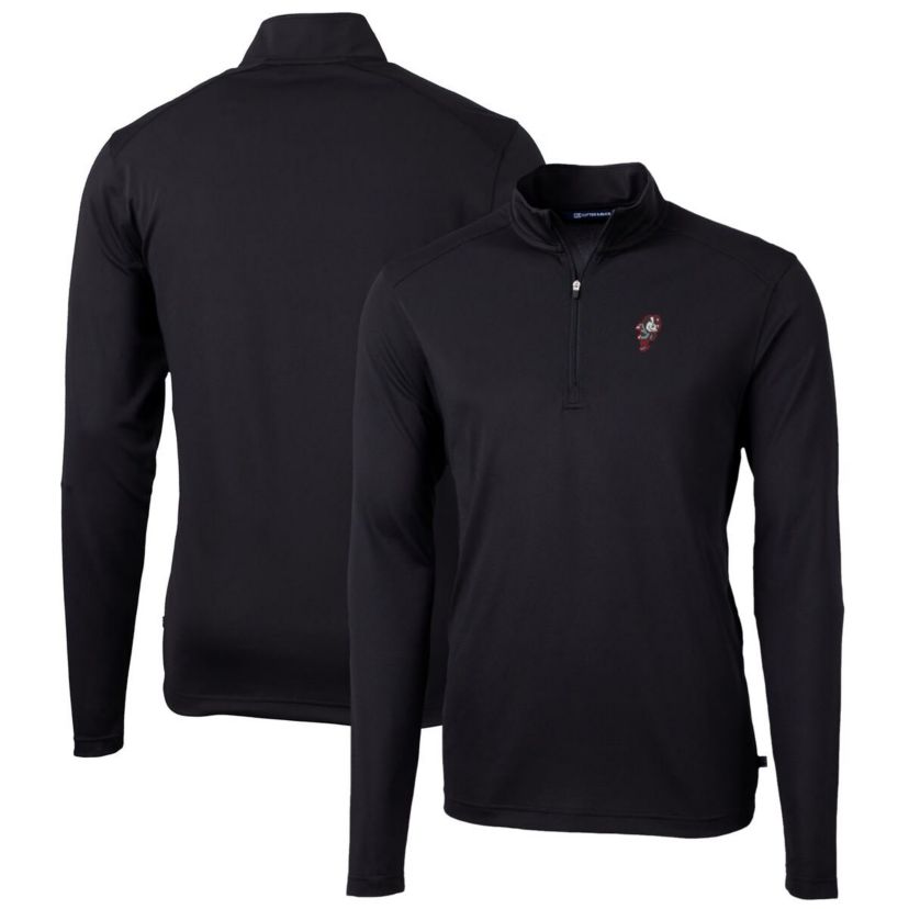 NCAA Ohio State Buckeyes Virtue Eco Pique Recycled Quarter-Zip Pullover Top