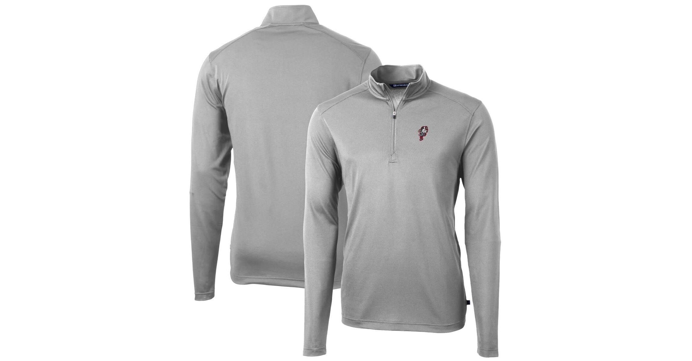 NCAA Ohio State Buckeyes Virtue Eco Pique Recycled Quarter-Zip Pullover Top