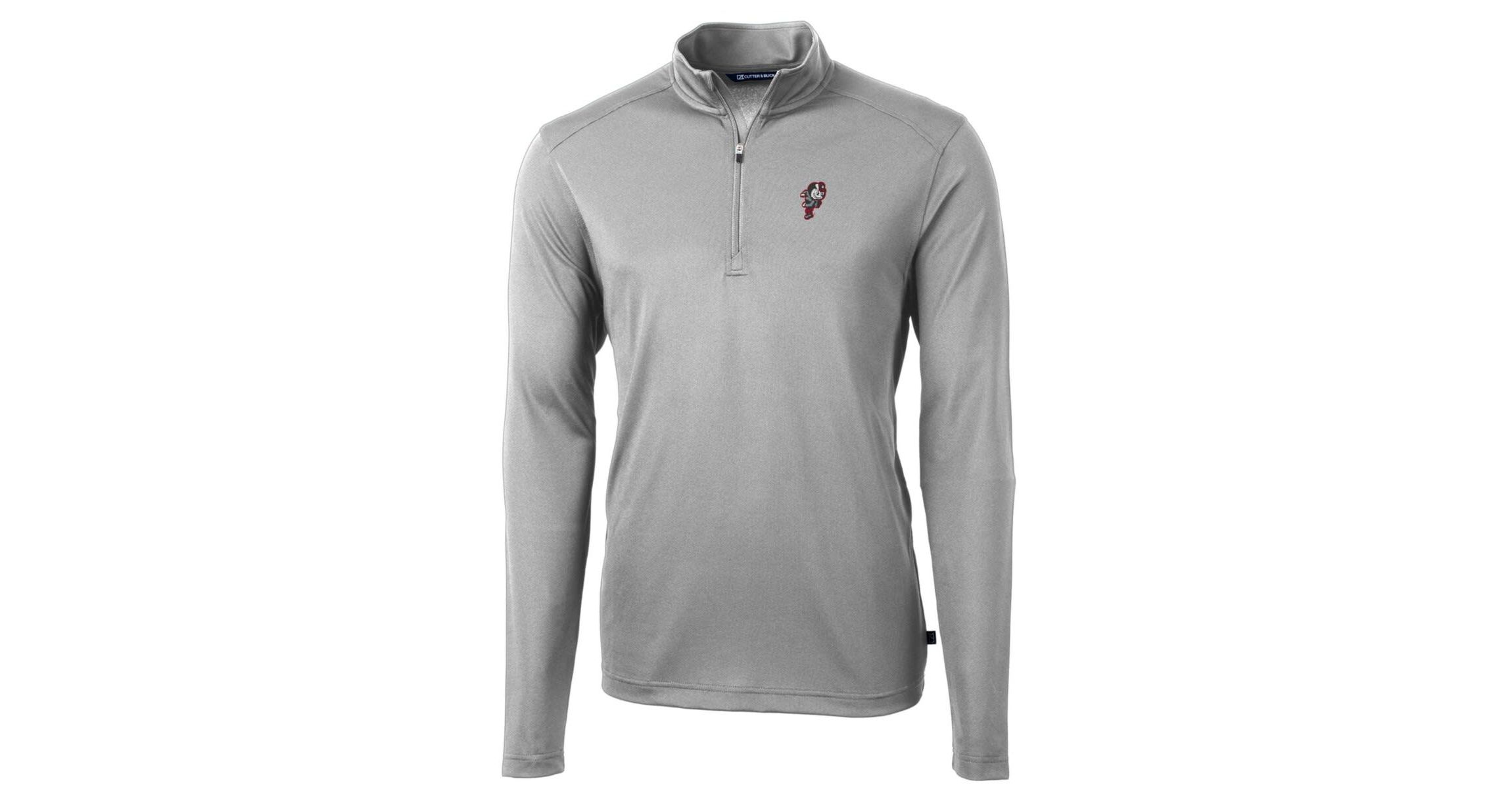 NCAA Ohio State Buckeyes Virtue Eco Pique Recycled Quarter-Zip Pullover Top
