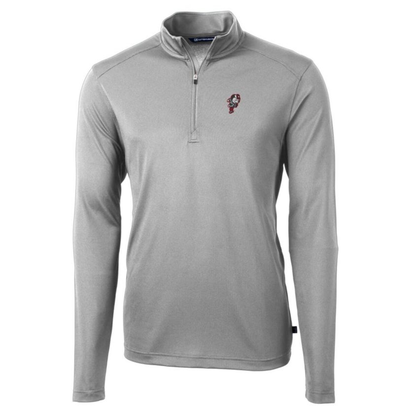 NCAA Ohio State Buckeyes Virtue Eco Pique Recycled Quarter-Zip Pullover Top