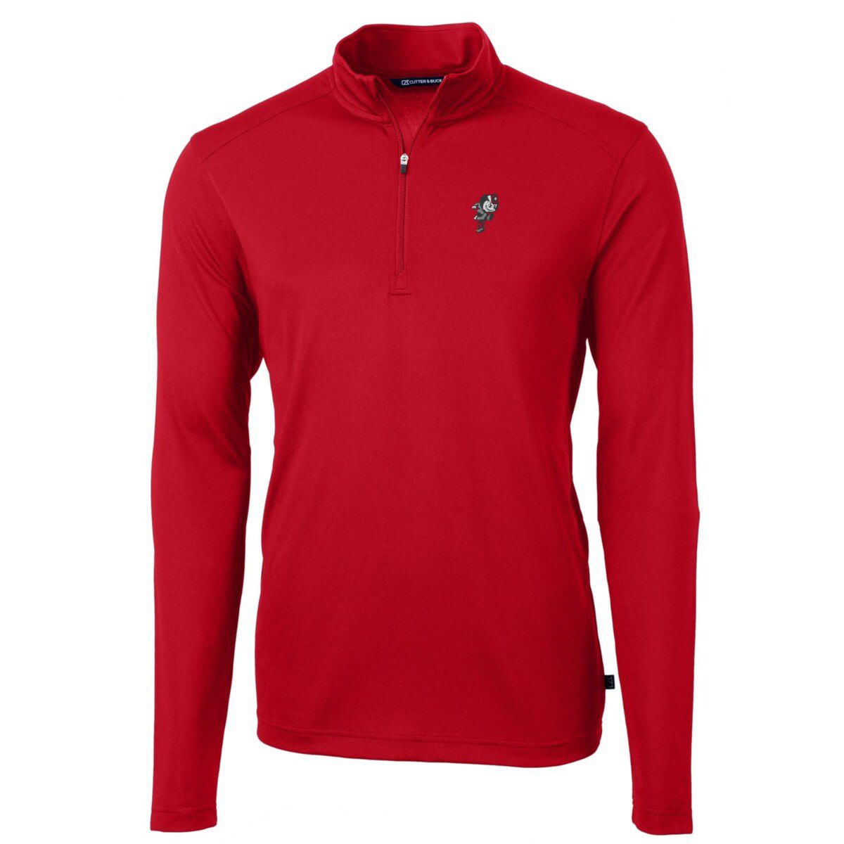 NCAA Ohio State Buckeyes Virtue Eco Pique Recycled Quarter-Zip Pullover Top