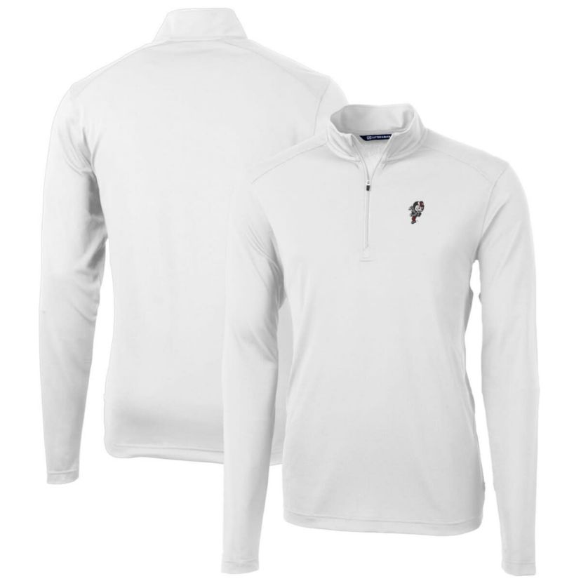 NCAA Ohio State Buckeyes Virtue Eco Pique Recycled Quarter-Zip Pullover Top