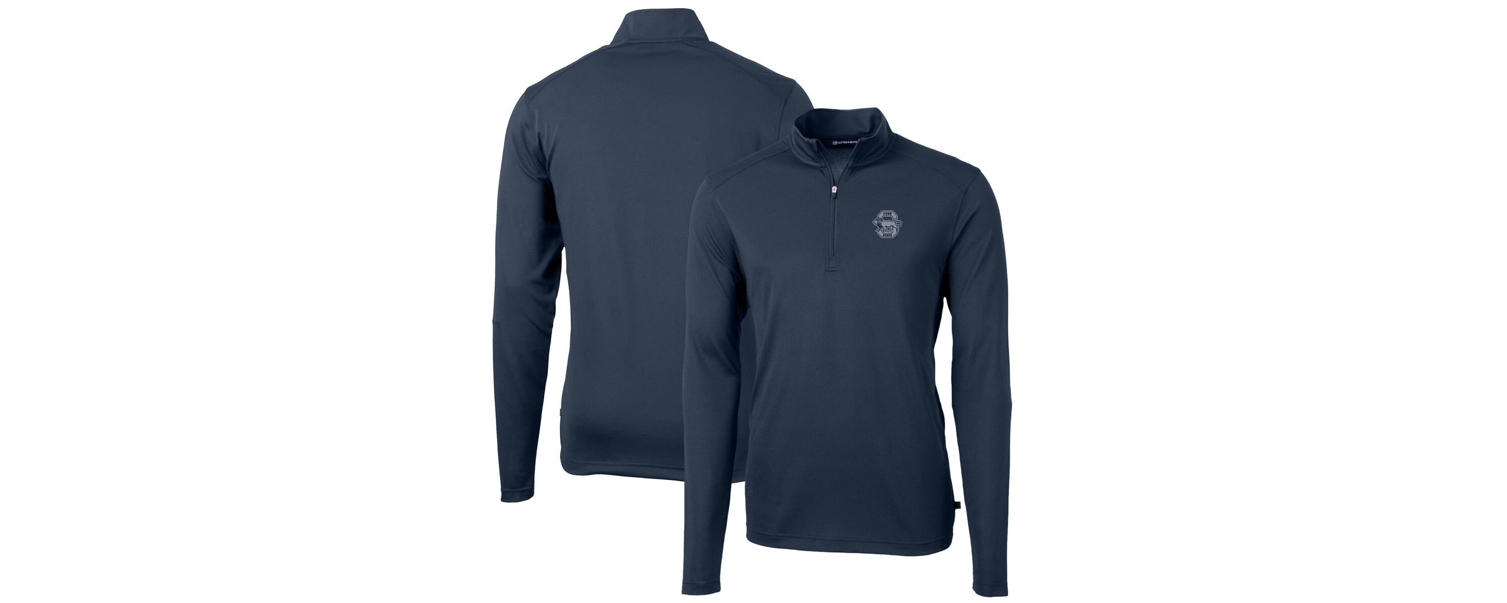 NCAA Penn State Nittany Lions Virtue Eco Pique Recycled Quarter-Zip Pullover Top