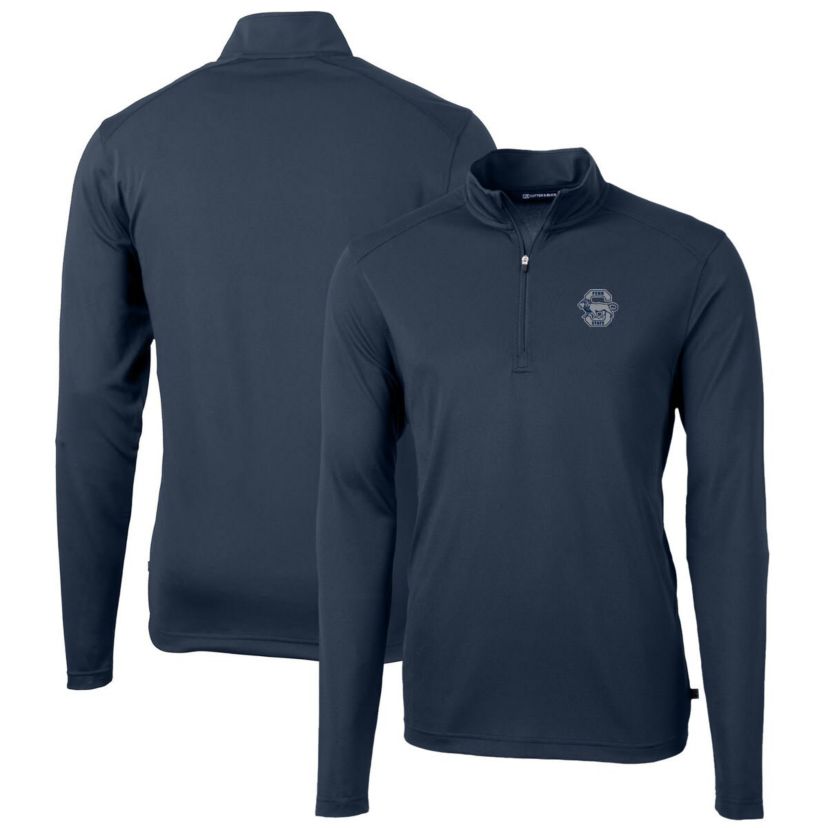 NCAA Penn State Nittany Lions Virtue Eco Pique Recycled Quarter-Zip Pullover Top