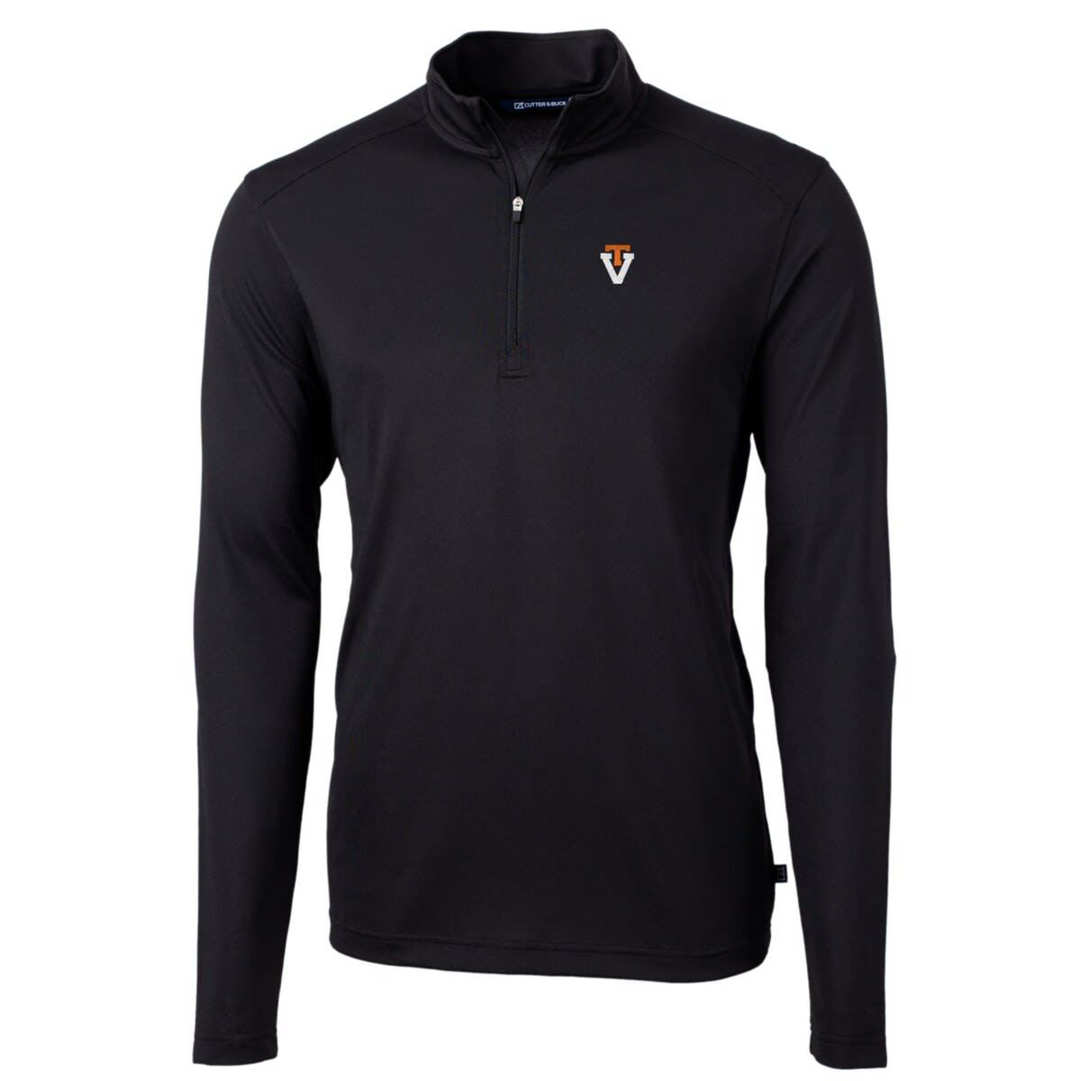 NCAA Virginia Tech Hokies Virtue Eco Pique Recycled Quarter-Zip Pullover Top