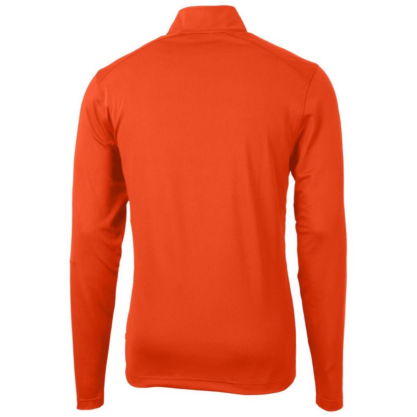 NCAA Virginia Tech Hokies Virtue Eco Pique Recycled Quarter-Zip Pullover Top