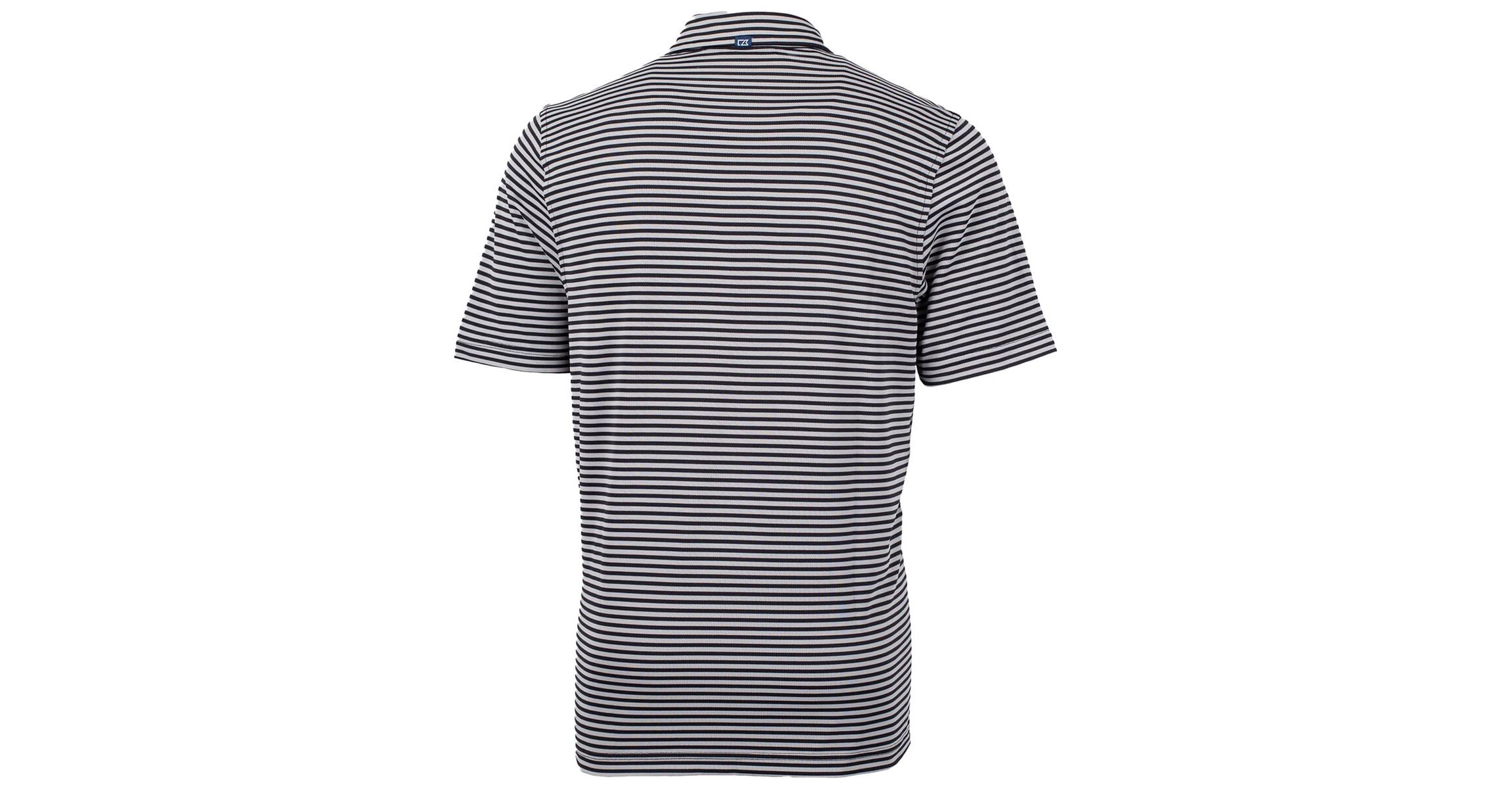 NCAA Baylor Bears Throwback Logo Virtue Eco Pique Stripe Recycled Polo