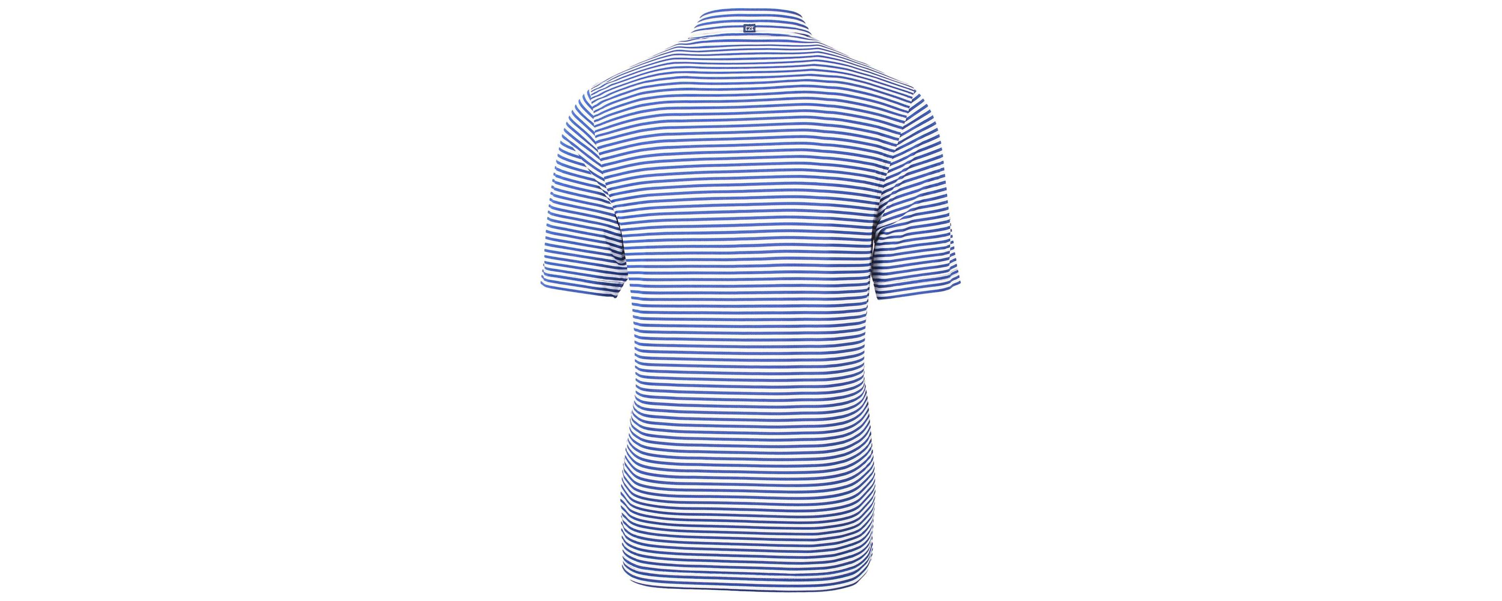 NCAA Florida Gators Throwback Logo Virtue Eco Pique Stripe Recycled Polo