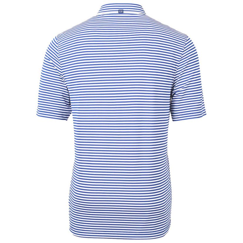 NCAA Ole Miss Rebels Throwback Logo Virtue Eco Pique Stripe Recycled Polo