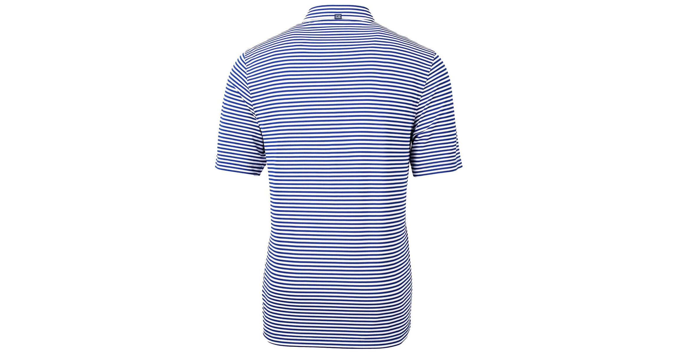 NCAA Ole Miss Rebels Throwback Logo Virtue Eco Pique Stripe Recycled Polo