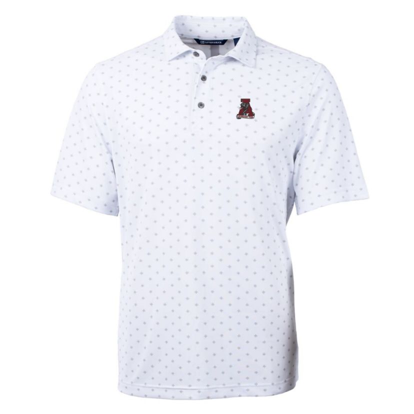Alabama Crimson Tide NCAA Alabama Tide Virtue Eco Pique Tile Recycled Polo