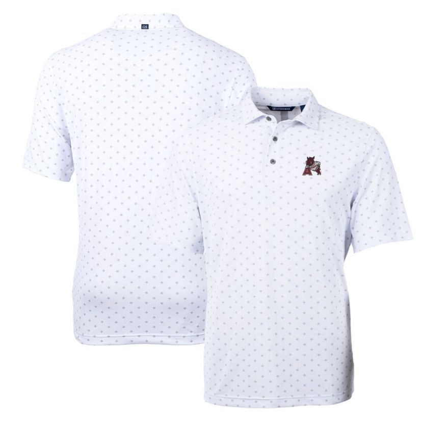 NCAA Arkansas Razorbacks Virtue Eco Pique Tile Recycled Polo