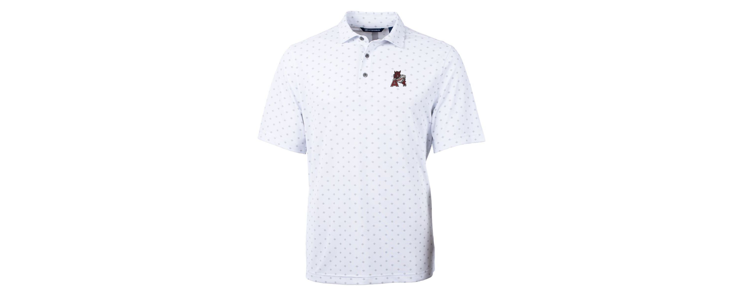NCAA Arkansas Razorbacks Virtue Eco Pique Tile Recycled Polo