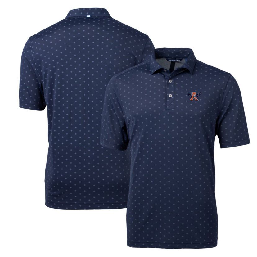 NCAA Auburn Tigers Virtue Eco Pique Tile Recycled Polo