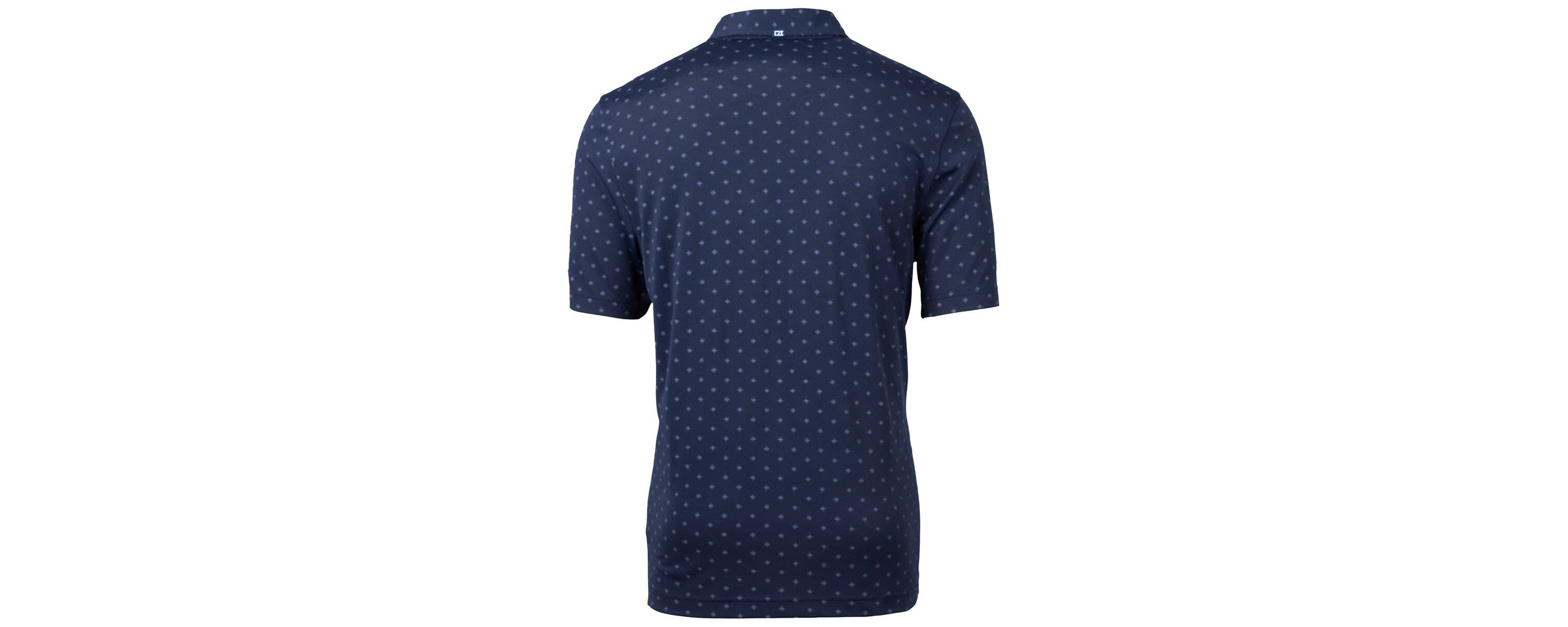 NCAA Auburn Tigers Virtue Eco Pique Tile Recycled Polo