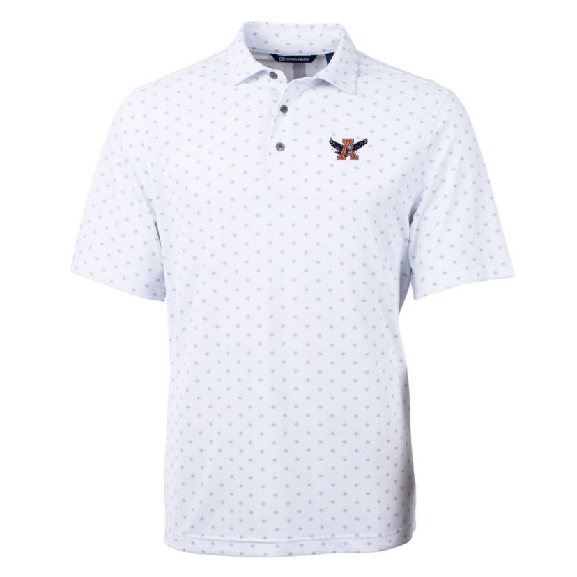 NCAA Auburn Tigers Virtue Eco Pique Tile Recycled Polo