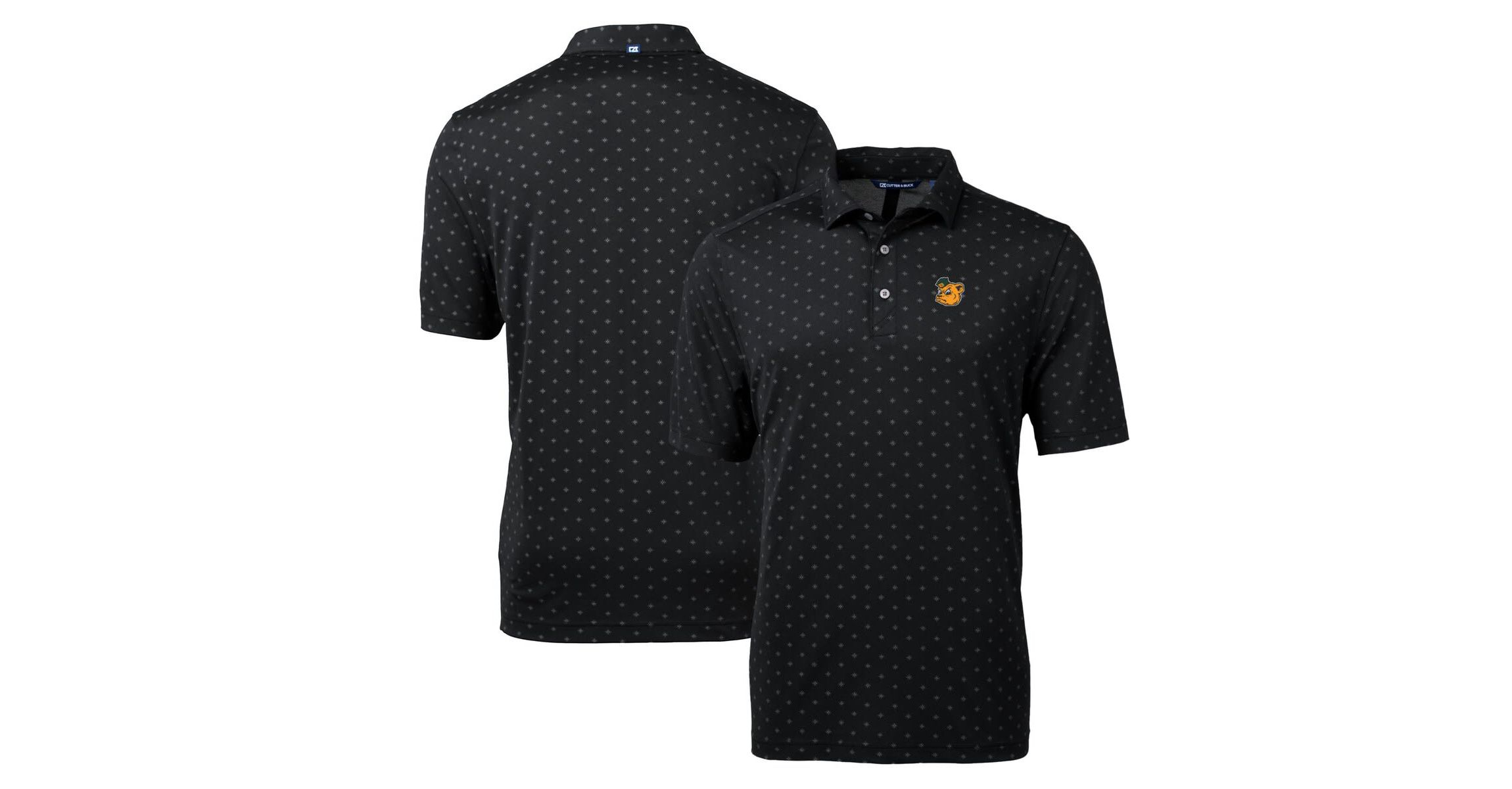 NCAA Baylor Bears Virtue Eco Pique Tile Recycled Polo