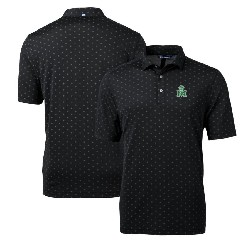 NCAA Marshall Thundering Herd Virtue Eco Pique Tile Recycled Polo