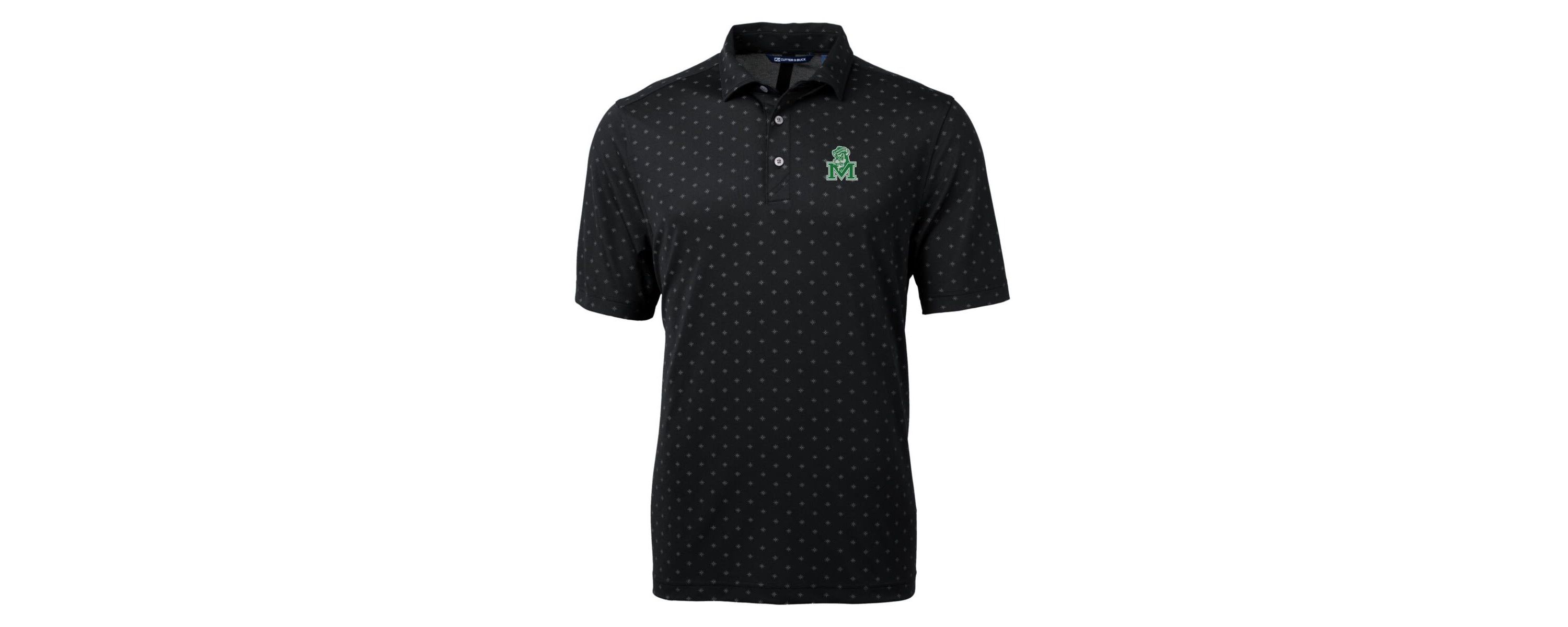 NCAA Marshall Thundering Herd Virtue Eco Pique Tile Recycled Polo
