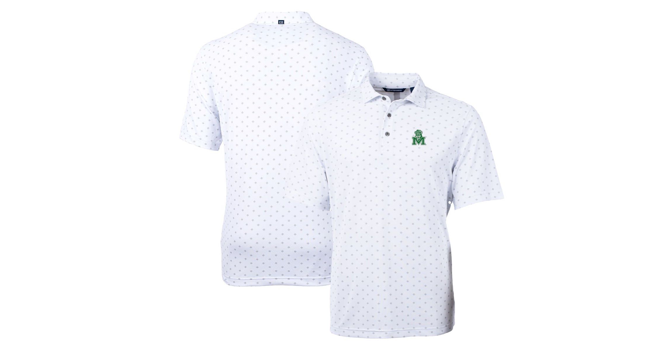 NCAA Marshall Thundering Herd Virtue Eco Pique Tile Recycled Polo