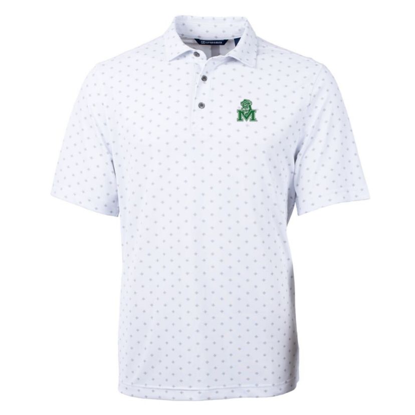 NCAA Marshall Thundering Herd Virtue Eco Pique Tile Recycled Polo