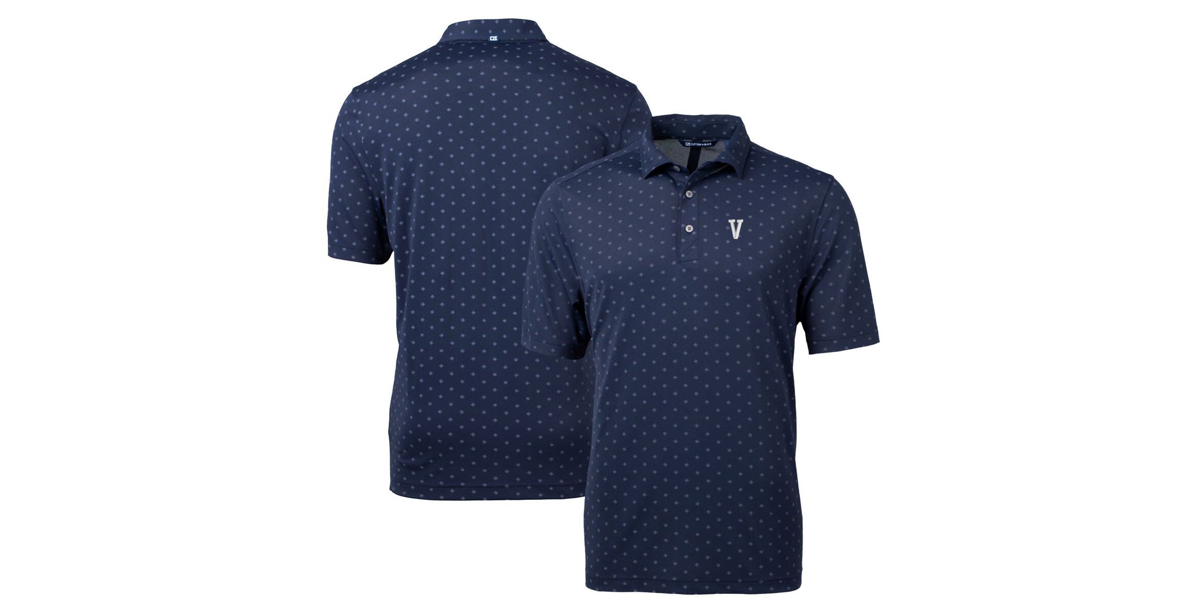 NCAA Villanova Wildcats Virtue Eco Pique Tile Recycled Polo