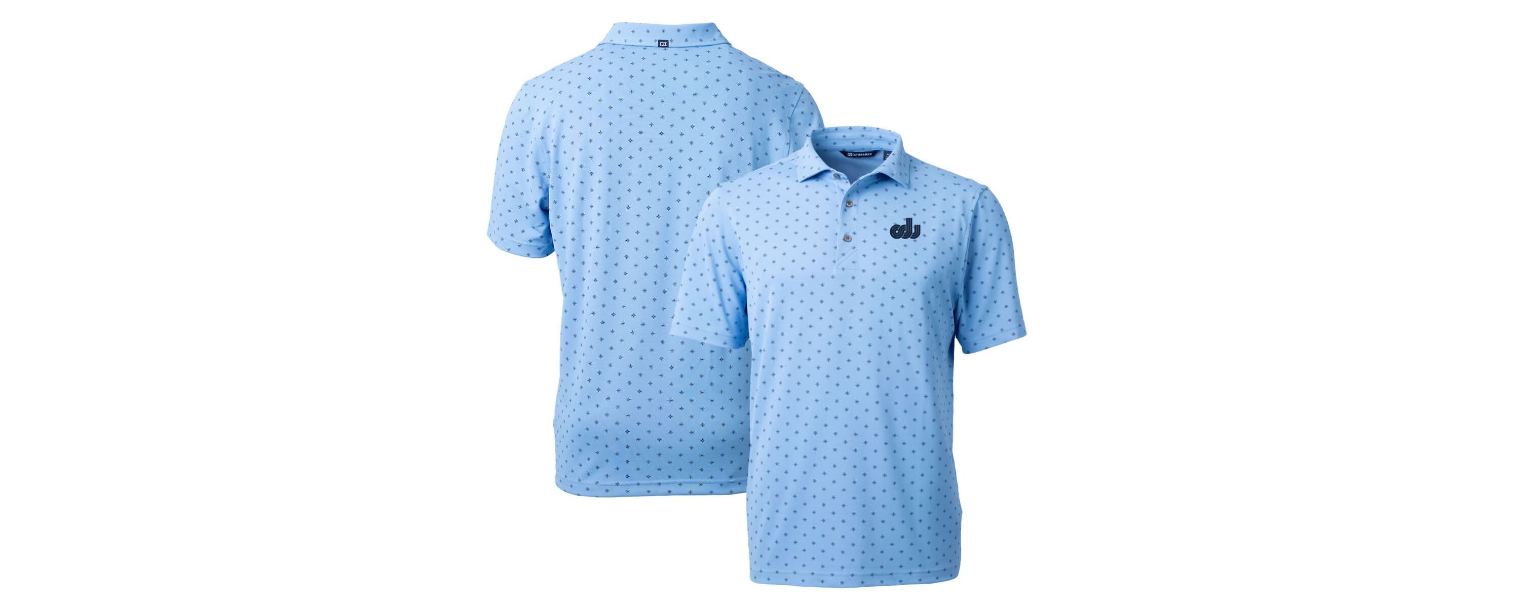 NCAA Light Old Dominion Monarchs Virtue Eco Pique Tile Recycled Polo