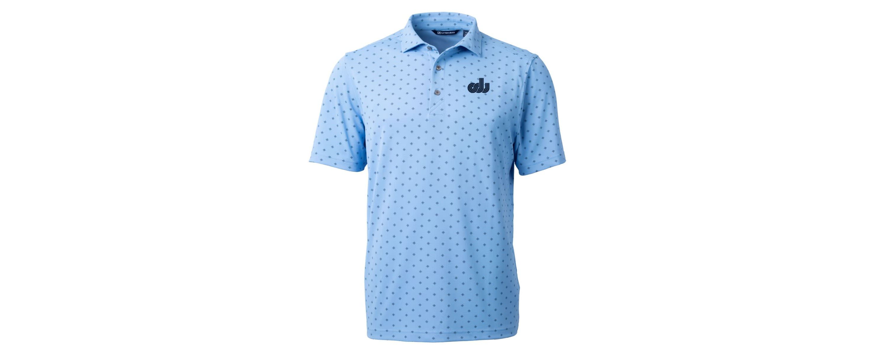 NCAA Light Old Dominion Monarchs Virtue Eco Pique Tile Recycled Polo