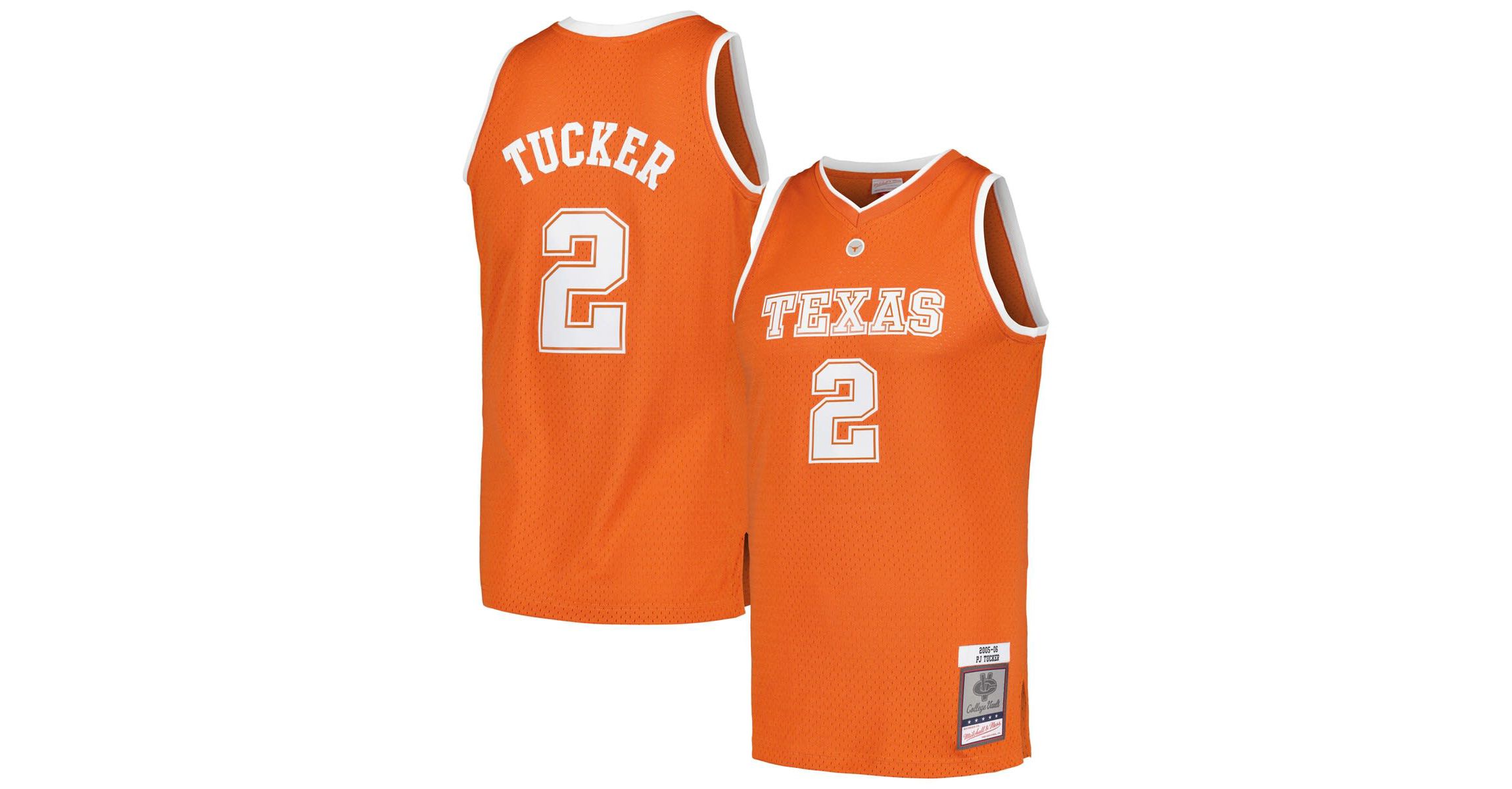 NCAA PJ Tucker Texas Texas Longhorns 2005/06 NCAA Vault Player Swingman Jersey