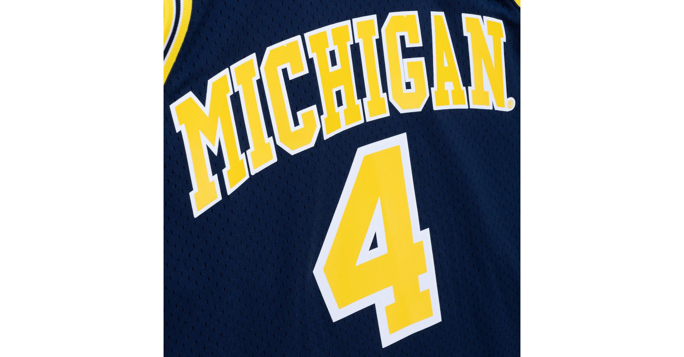 NCAA Chris Webber Michigan Wolverines 1991/92 NCAA Vault Player Swingman Jersey