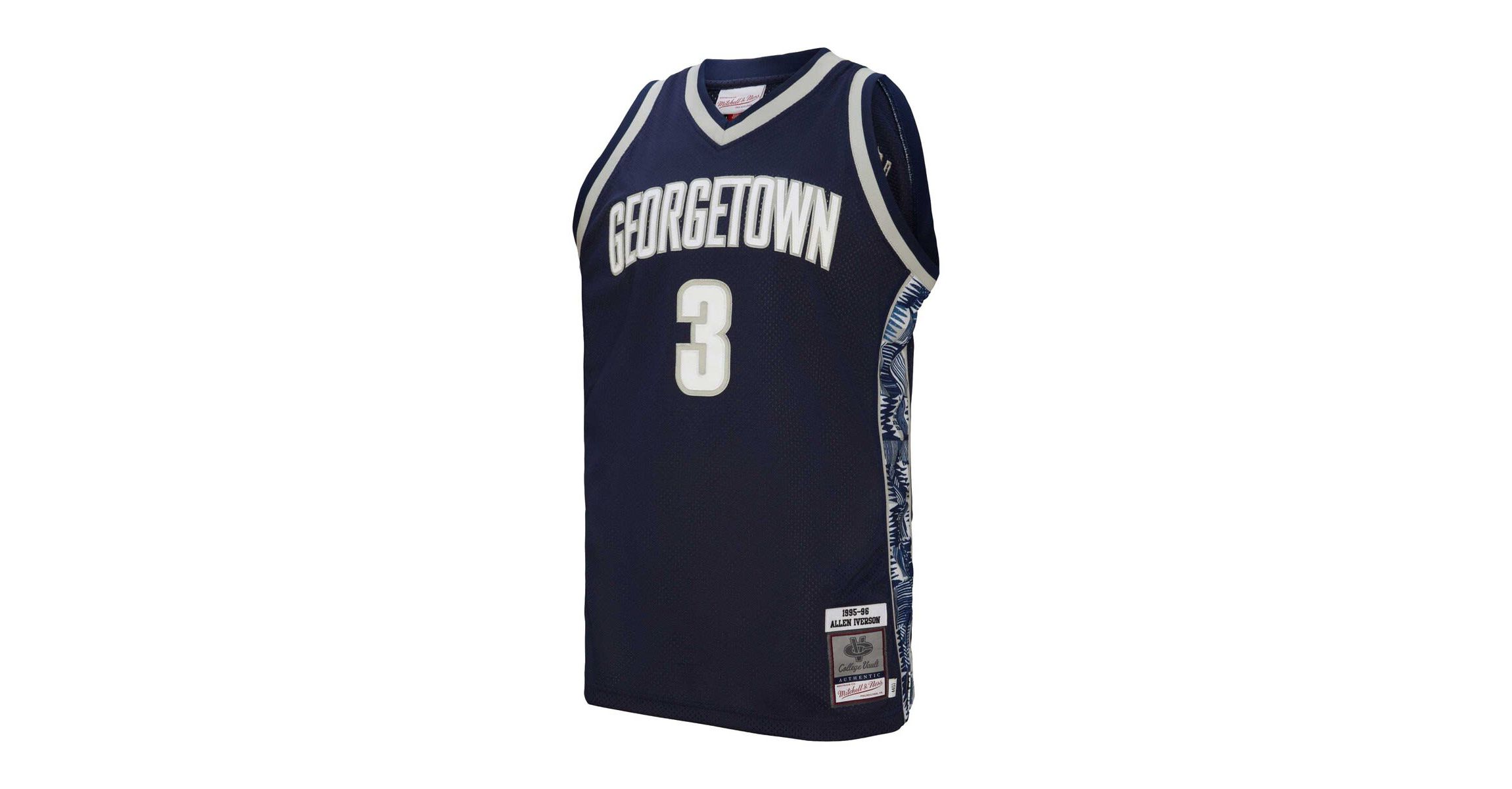 NCAA Allen Iverson Georgetown Hoyas 1995/96 Authentic Jersey