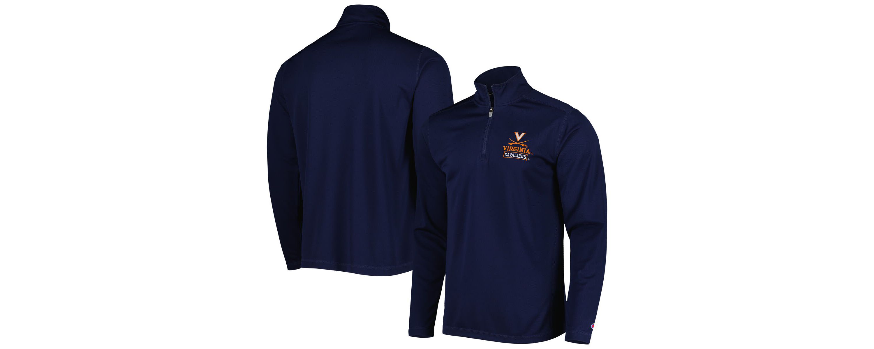 NCAA Virginia Cavaliers Textured Quarter-Zip Jacket