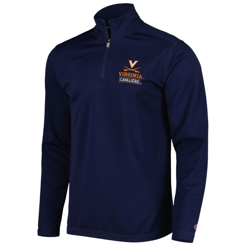NCAA Virginia Cavaliers Textured Quarter-Zip Jacket