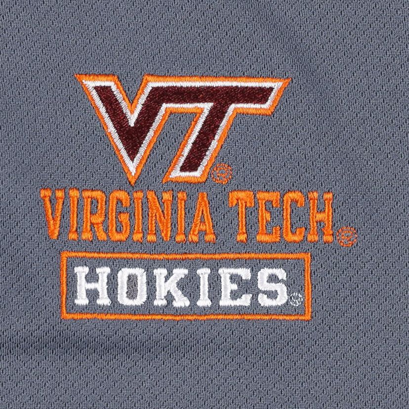 NCAA Virginia Tech Hokies Textured Quarter-Zip Jacket
