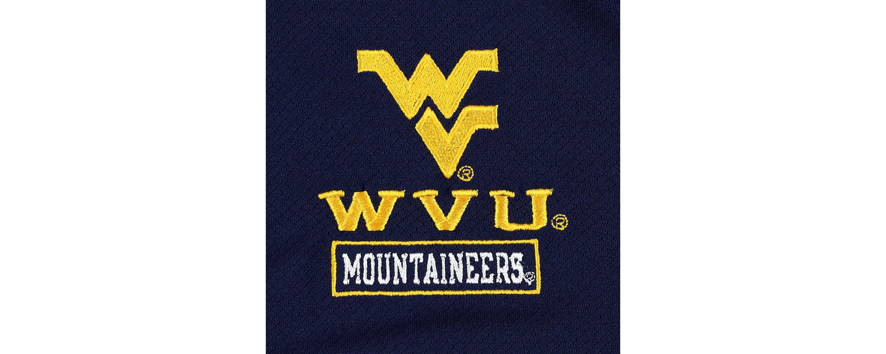 NCAA West Virginia Mountaineers Textured Quarter-Zip Jacket
