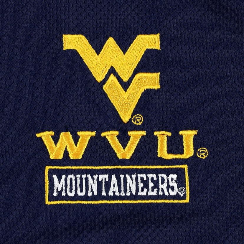NCAA West Virginia Mountaineers Textured Quarter-Zip Jacket