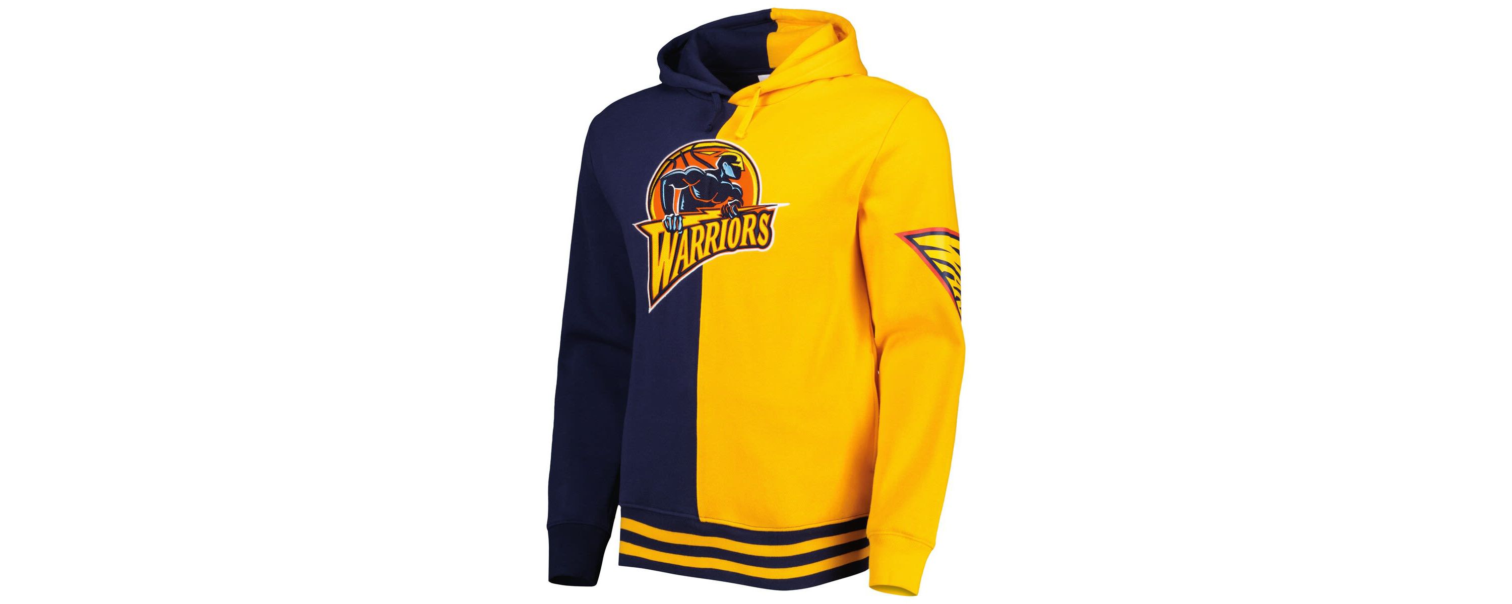 NBA Golden State Warriors Hardwood Classics Split Pullover Hoodie