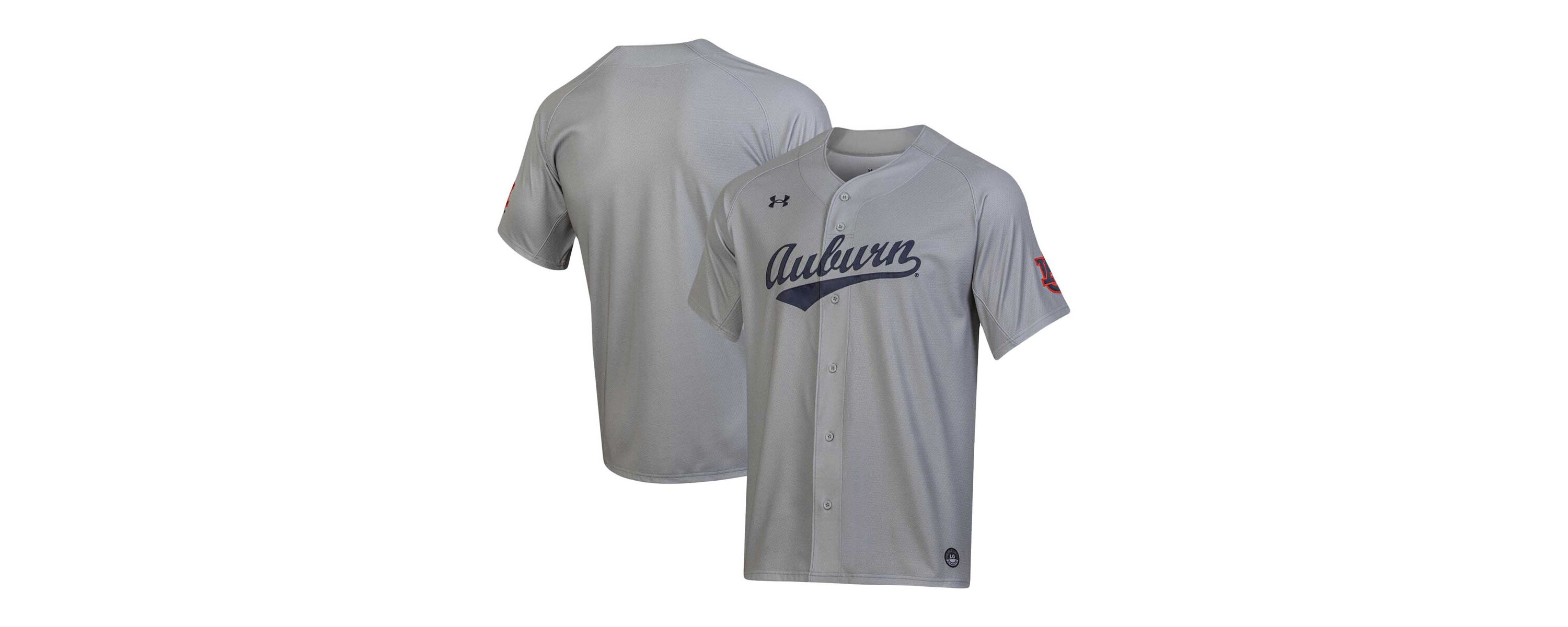 NCAA Under Armour Auburn Tigers Replica Baseball Jersey