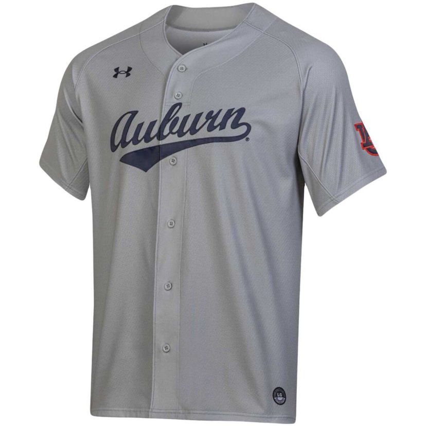 NCAA Under Armour Auburn Tigers Replica Baseball Jersey