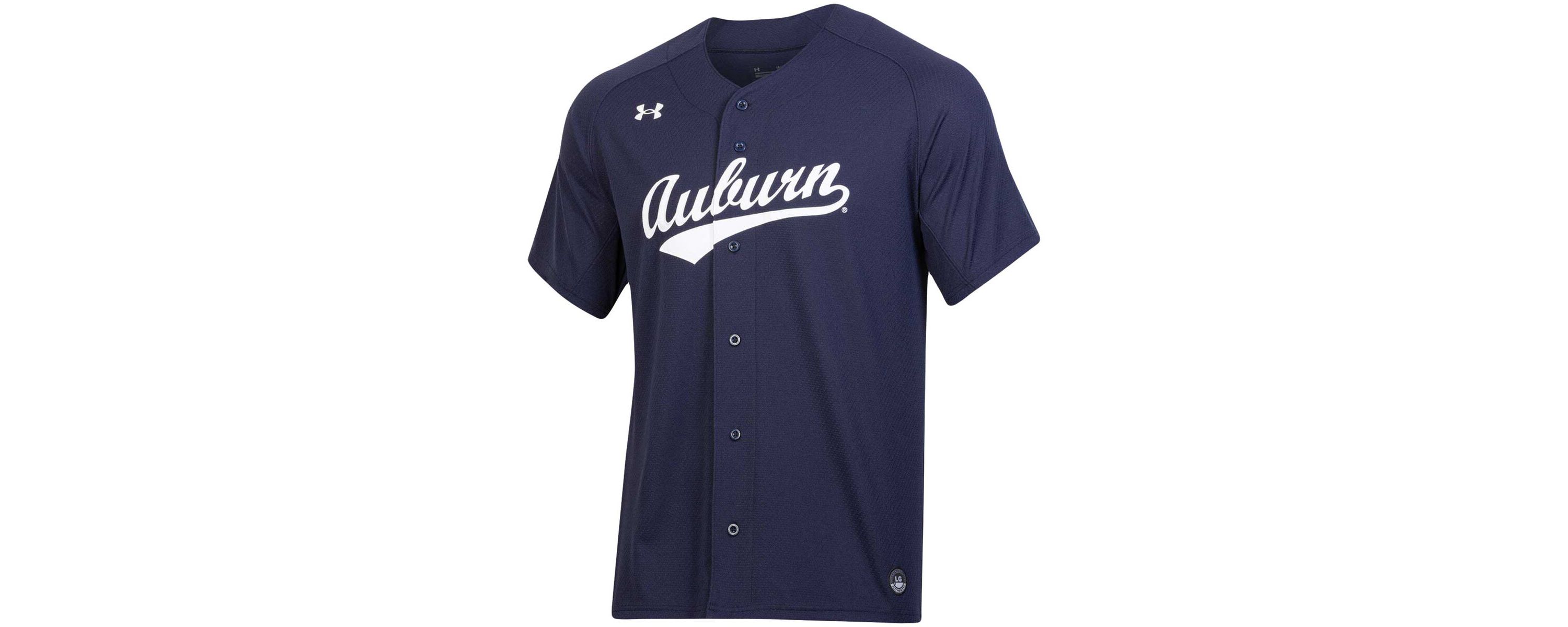 NCAA Under Armour Auburn Tigers Replica Baseball Jersey