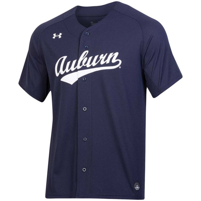 NCAA Under Armour Auburn Tigers Replica Baseball Jersey