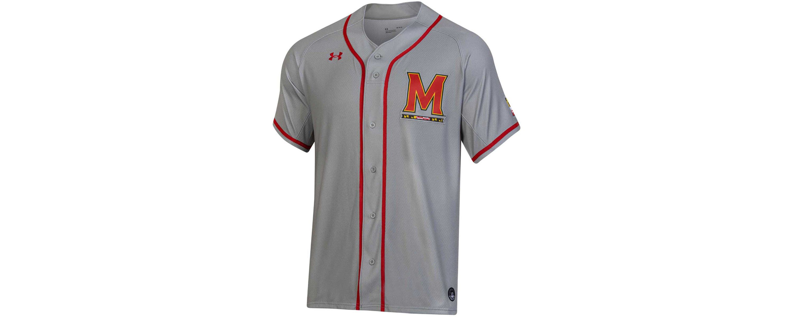 NCAA Under Armour Maryland Terrapins Replica Baseball Jersey