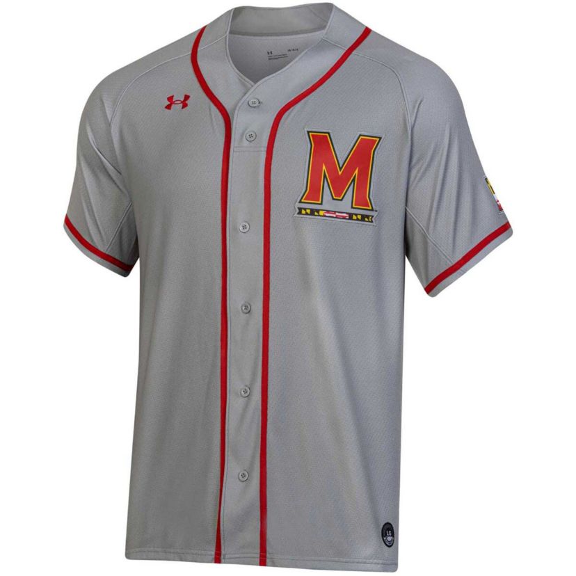 NCAA Under Armour Maryland Terrapins Replica Baseball Jersey