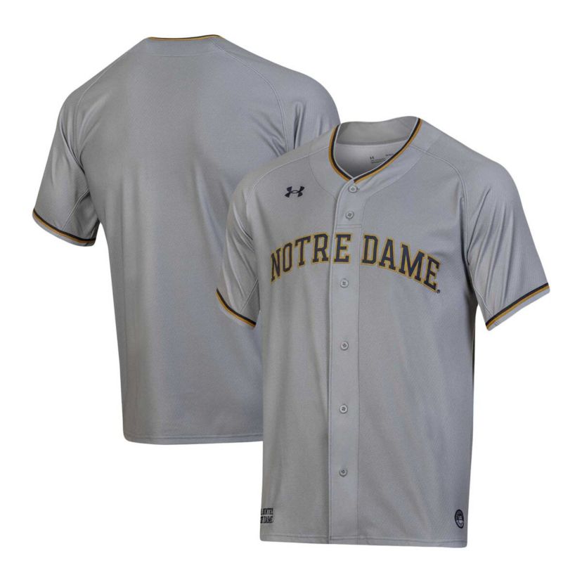 NCAA Under Armour Notre Dame Fighting Irish Replica Baseball Jersey