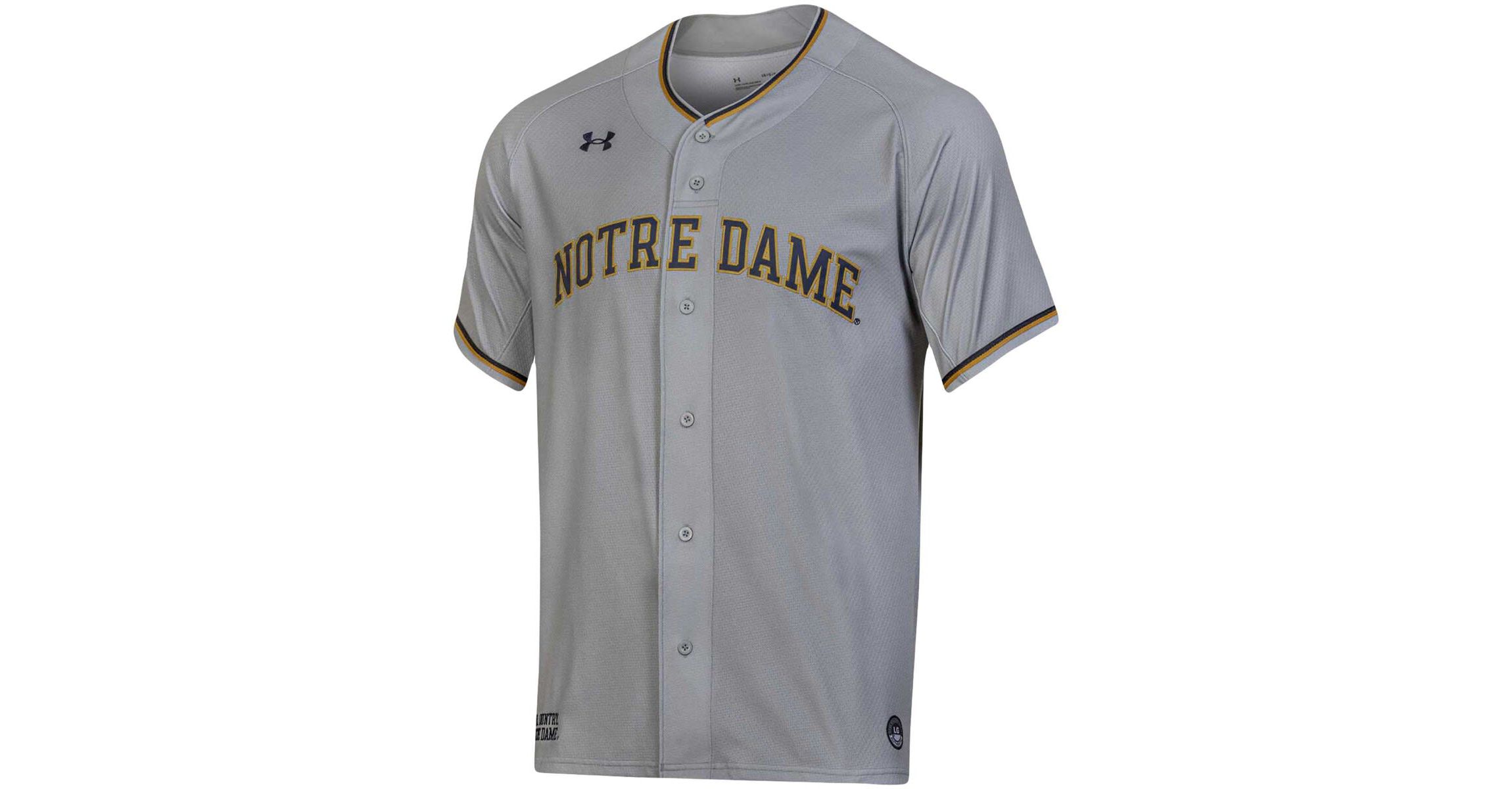 NCAA Under Armour Notre Dame Fighting Irish Replica Baseball Jersey