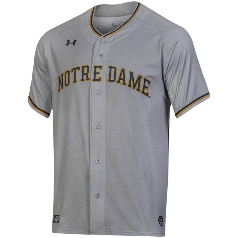 NCAA Under Armour Notre Dame Fighting Irish Replica Baseball Jersey