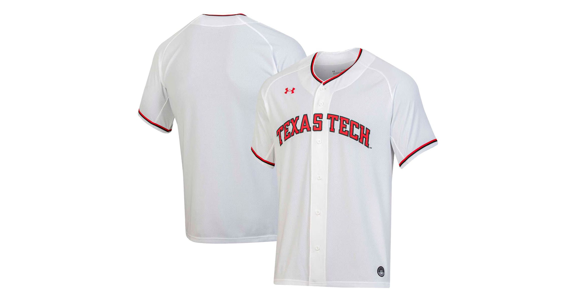 Texas Tech Red Raiders NCAA Under Armour Texas Tech Raiders Replica Baseball Jersey