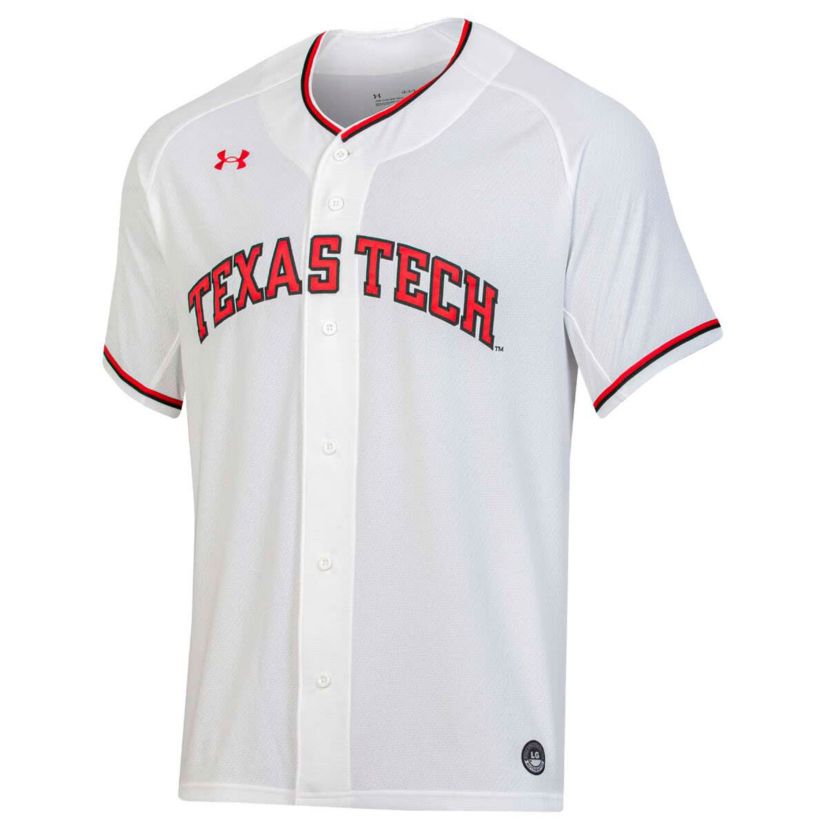 Texas Tech Red Raiders NCAA Under Armour Texas Tech Raiders Replica Baseball Jersey